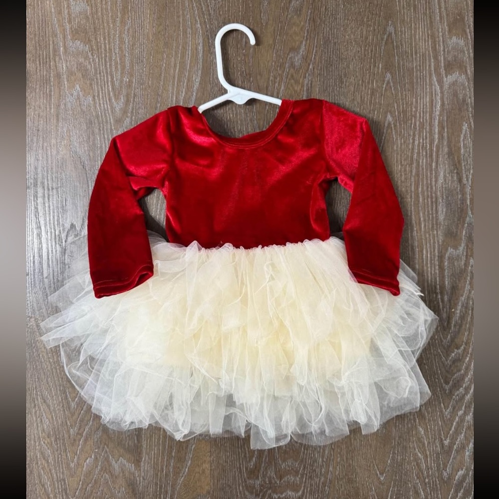 Red Baby Dress; Christmas, Valentine’s Day